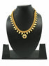Gold Finish Short necklace Maharastra Thusi - Griiham