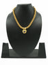 Gold Finish Short necklace Maharastra Thusi - Griiham
