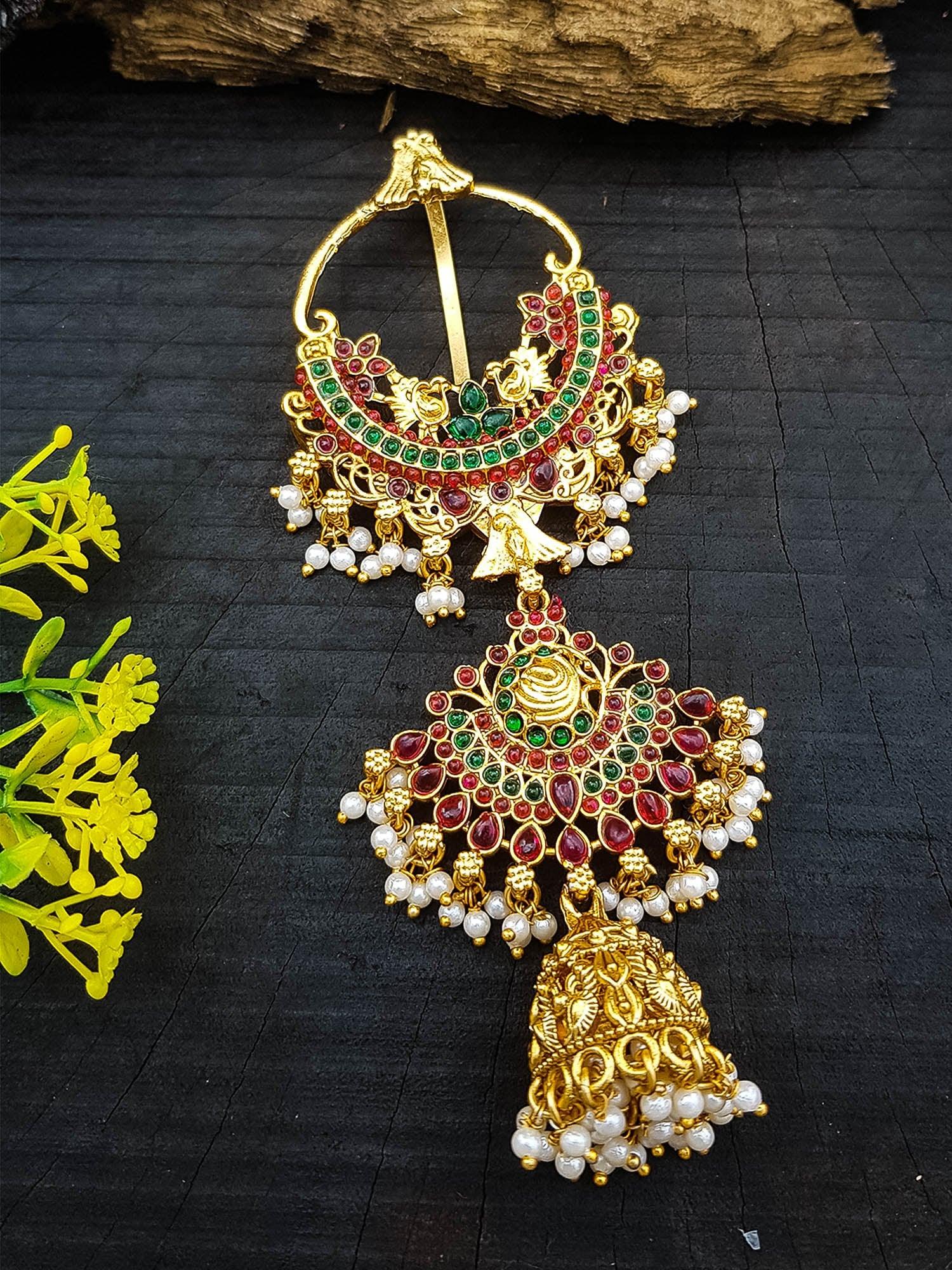 Gold Finish guaranteed quality Half Hair choti