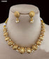 Gold Plated Ball motif Necklace Set 15889N