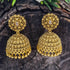 Gold Plated CZ Jhumki earrings - Griiham