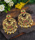 Gold Plated Chandbali danglers earrings 17495N