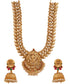 Gold Plated Classic Bridal Long Necklace Set Haram 16868N-1