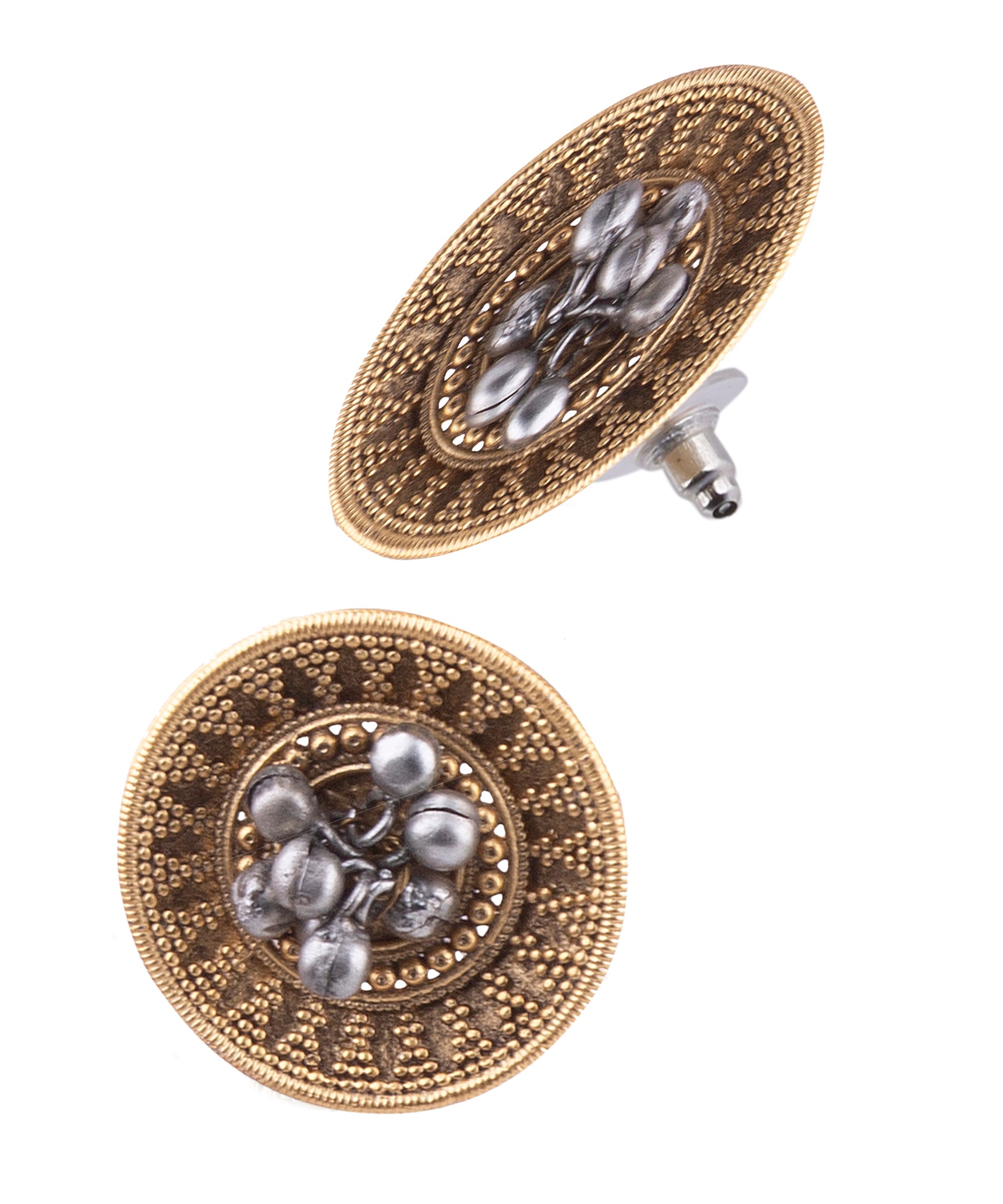 Gold Plated Cute Earrings 17793N