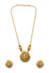 Gold Plated Cute Medium Necklace Set 17073N - Griiham