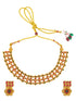 Gold Plated Designer Necklace Set 19516N-1