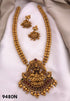 Gold Plated Designer Necklace Set with diff Colors 9480N - Griiham