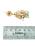Gold Plated Double Jhumki Design Jhumka / Earrings 13360N