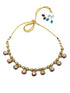 Gold Plated Elegant AD Necklace Set - Griiham