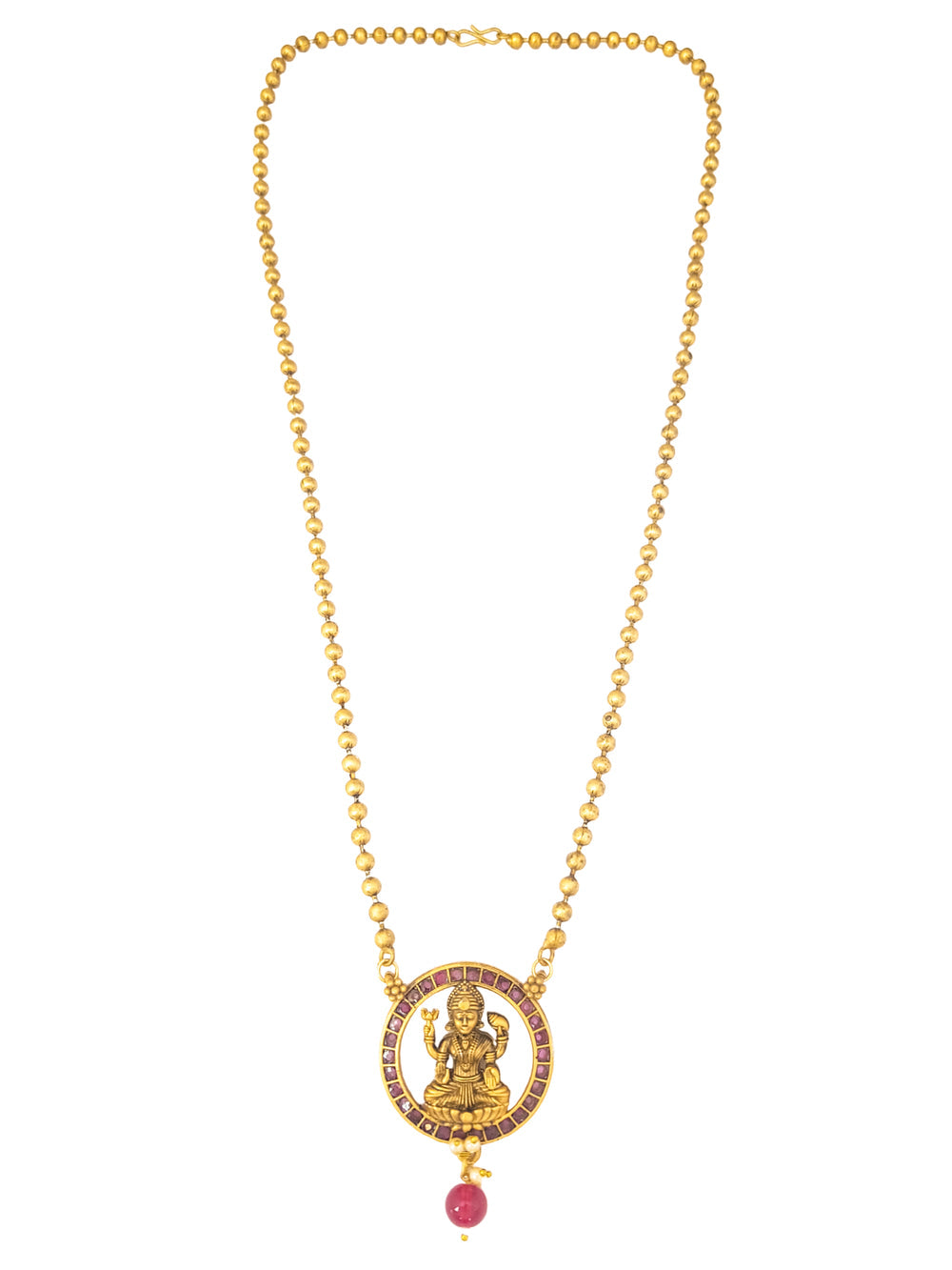 Gold Plated Elegant Necklace Set 19471N-1