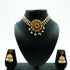Gold Plated Elegant Short Chic Necklace set with Pearl String - Griiham