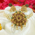 Gold Plated Elegant Short Chic Necklace set with Pearl String
