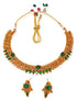 Gold Plated Elegant Short Necklace set 6924N