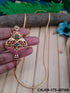 Gold Plated Evergreen design with Real AD Studded Mopu CNJ09-175-4976N