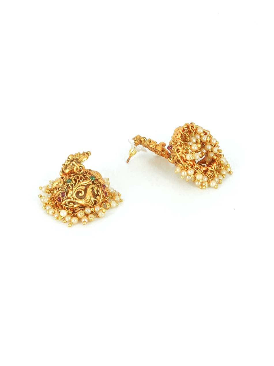 New Collection One Gram Gold Jhumkas Collections Online ER2450