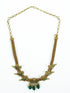 Gold Plated Medium Length Classic Parrot motif Necklace set 9243N - Griiham
