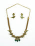 Gold Plated Medium Length Classic Parrot motif Necklace set 9243N - Griiham