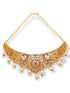 Gold Plated Premium Quality CZ Choker Set 4212N