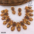 Gold Plated Ram Pariwar design Short Necklace Set 8522N - Griiham