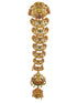 Gold Plated Ruby Colour Studded Hair Jada/Amboda / Hair Pin/Rakhdi/Amboda/Pin 17377N