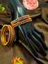 Gold Plated Set of 2 Bangles 8960C - Griiham