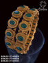 Gold Plated Set of 2 Broad Bangles 6591A