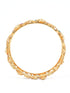 Gold Plated Set of 2 designer Bangles with multicolor stones 11136B - Griiham