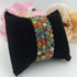 Gold Plated Set of4 designer Bangles with Multicolor stones 9326A - Griiham