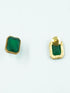 Gold Plated Stone Chic Necklace set with Pearl String 10466N - Griiham