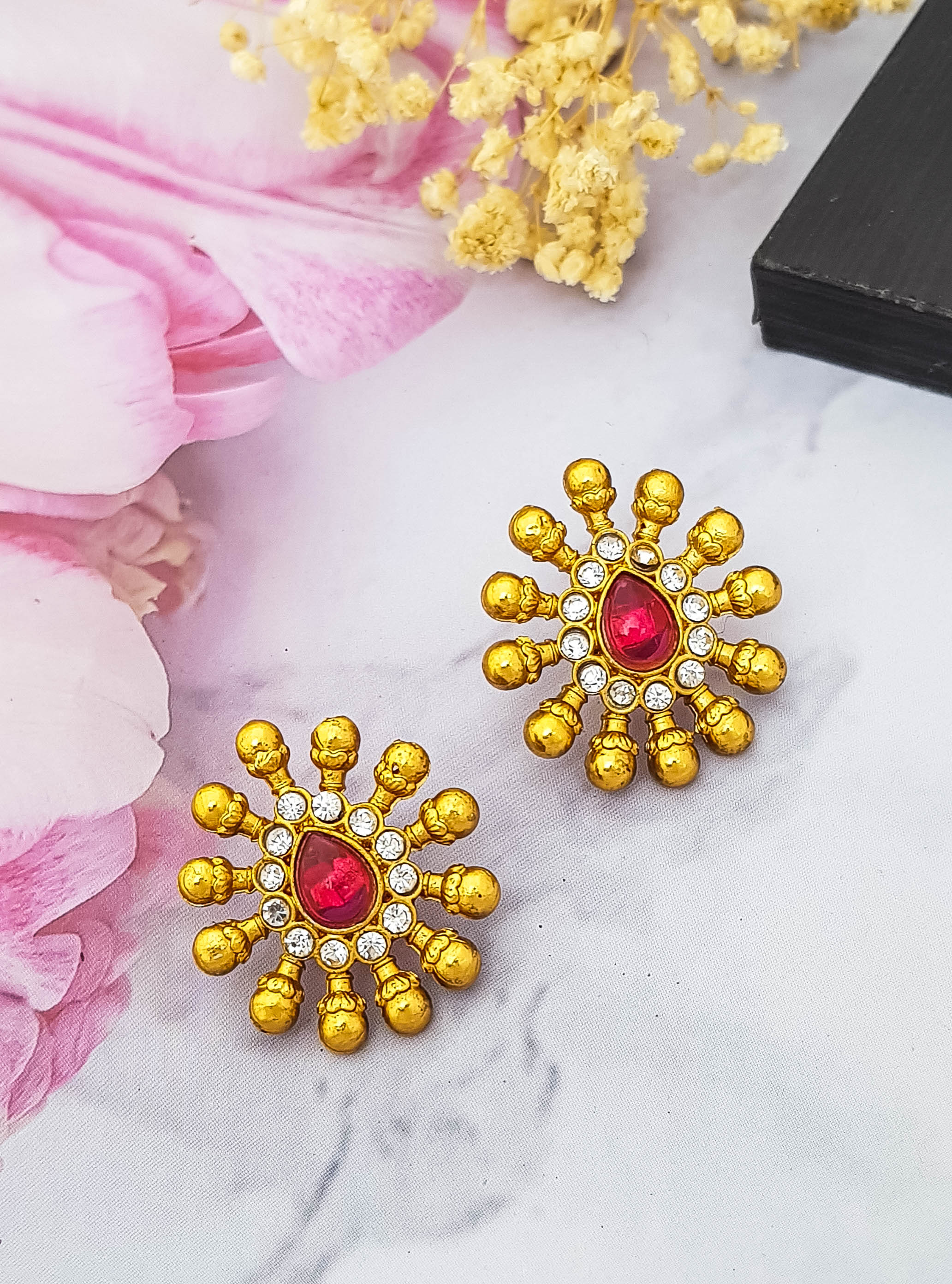 Gold Plated Studs 18454N