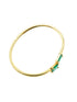 Gold Plated Temple Necklace Set with Monalisa stones 13256N - Griiham