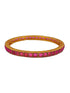 Gold Plated set of 4 AD bangles - Griiham