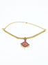 Gold plated 18 inches with Pearl beads Pendant 11725N