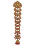 Gold plated Ruby Faux stone studded Hair Jada Hair Clip - Griiham