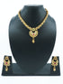 Gold plated design designer Necklace with pearls antique Necklace 11595N-1
