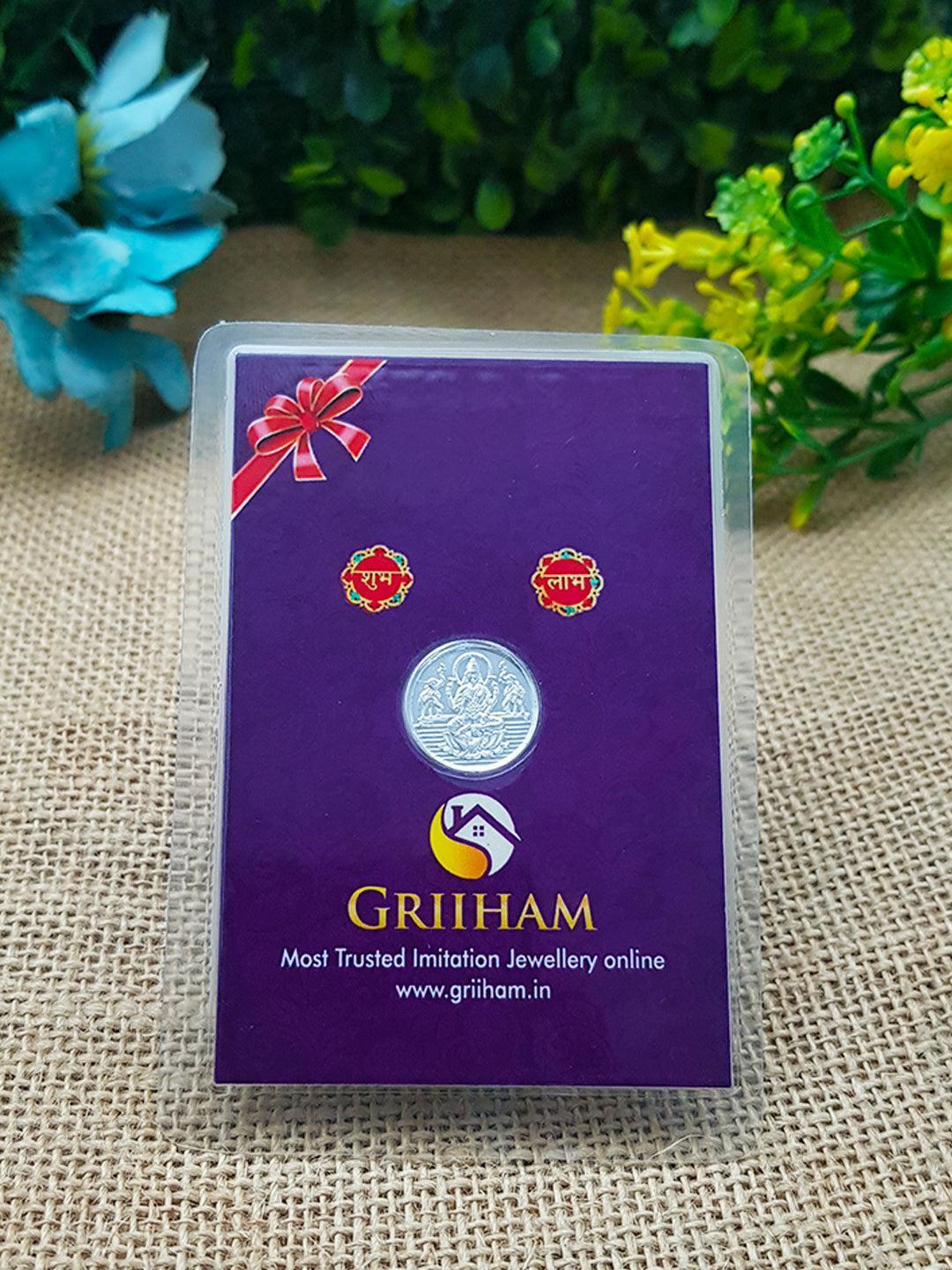 Griiham Pure Silver coin 999 Purity 1 gram