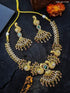 High Premium Gold plated designer Necklace with Multicolor antique Necklace - Griiham