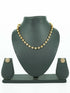 High Premium Gold plated designer Necklace with cz stone 22282n