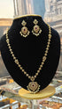 Premium Gold Plated Long CZ Nekclace Set  0825