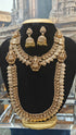 Gold Plated Bridal Necklace Combo Set  0825
