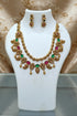 Premium Gold Plated Antique Short Necklace Set