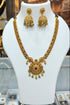 Premium Gold Plated Antique Short Necklace Set