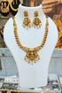 Premium Gold Plated Antique Short Necklace Set