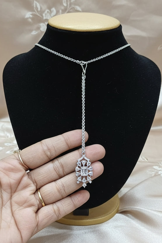 Gold Plated premium CZ Necklace Set