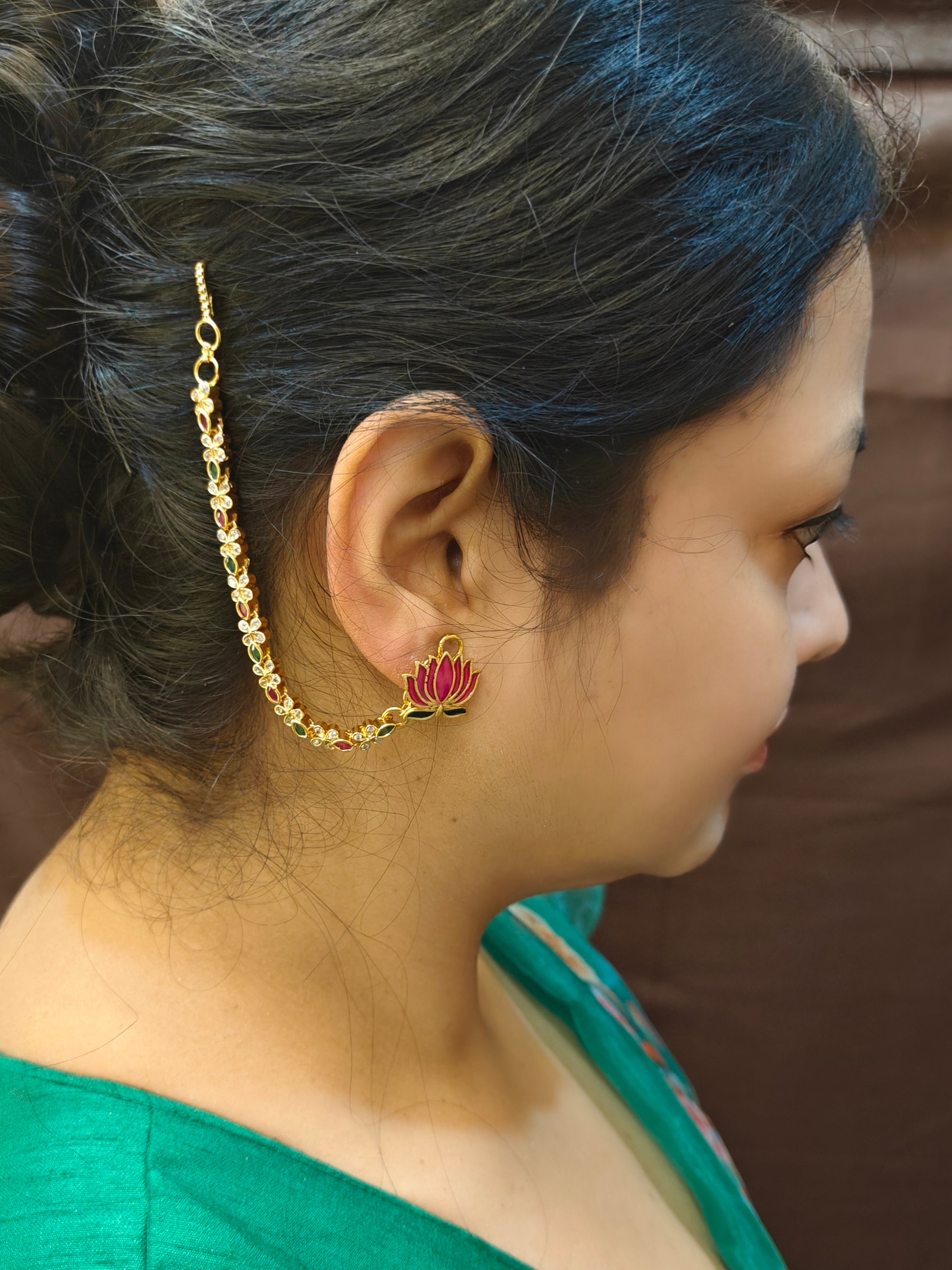 1 layer Matil with CZ/Ad stones  0825