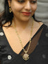 Premium Gold Plated Long CZ Nekclace Set  0825