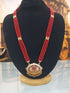Premium Adige Pendant with Coral mala