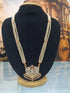 Premium Adige Pendant with Three line pearl maala