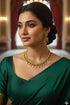 Premium Gold Plated Short CZ Nekclace Set