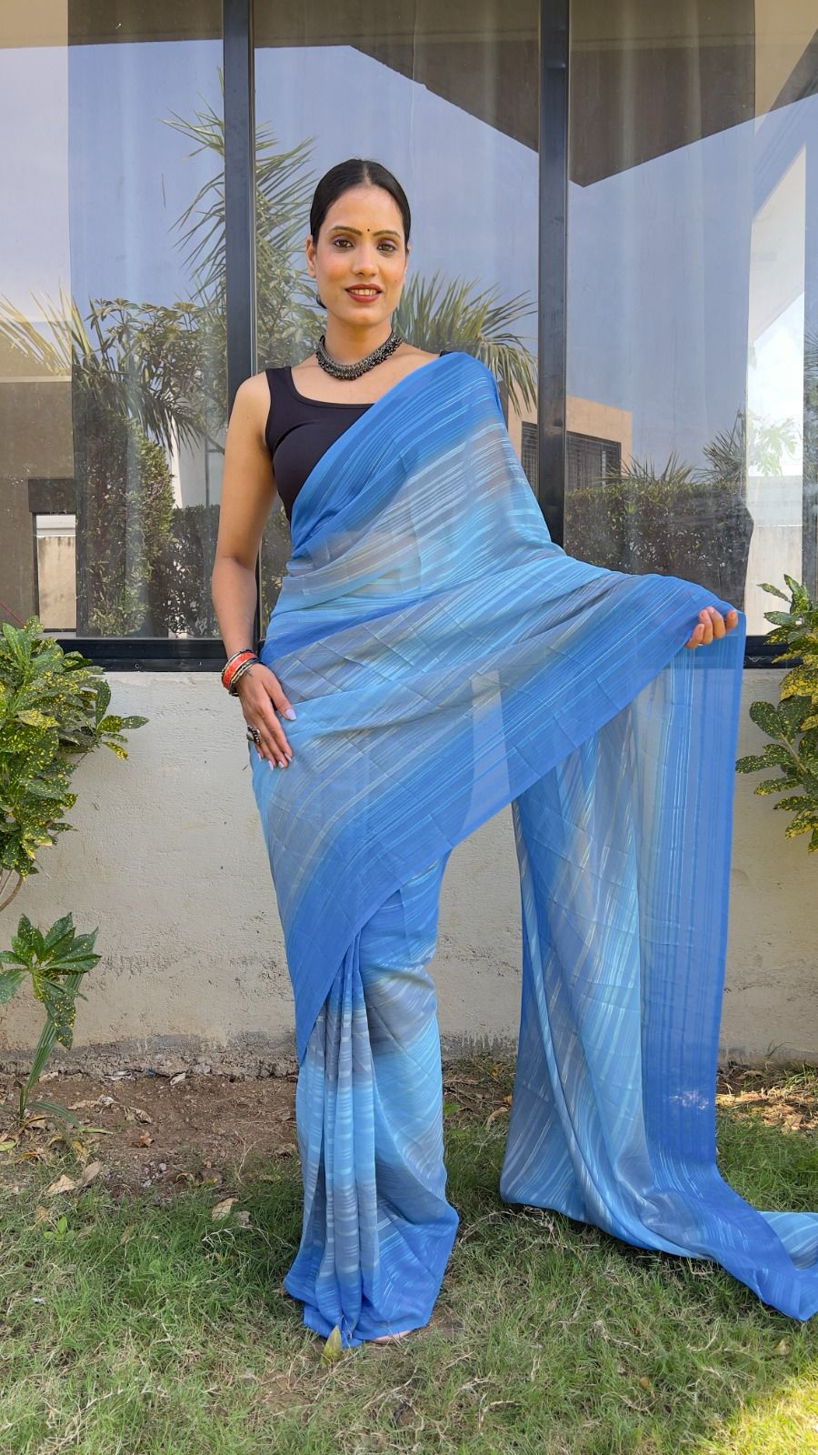 IN JUST READY TO WEAR SAREE ONE MINUTE 22692N
